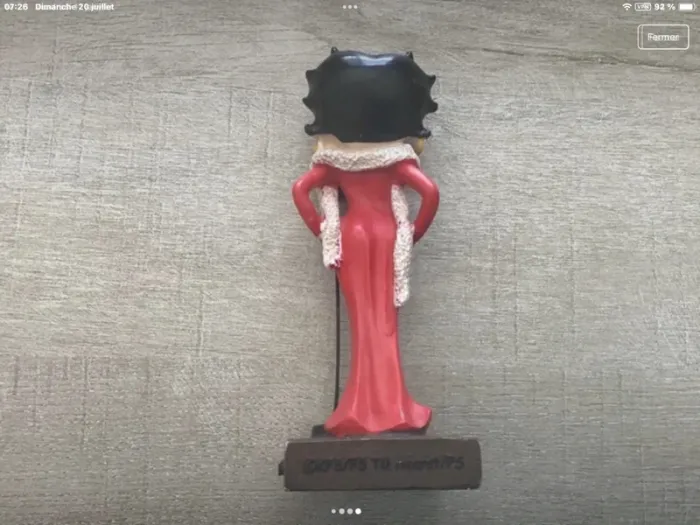 Vintage figurine betty boop - photo numéro 4