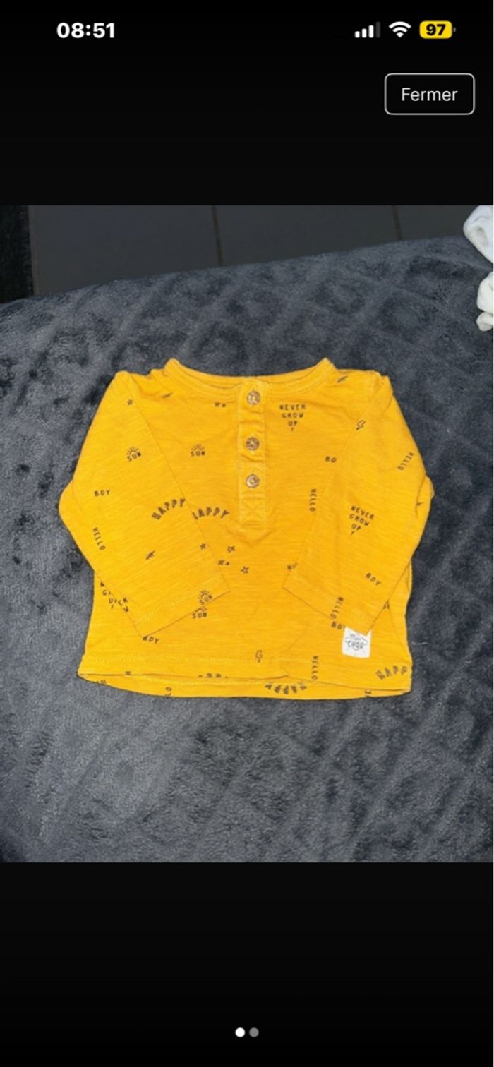 T-shirt 1mois