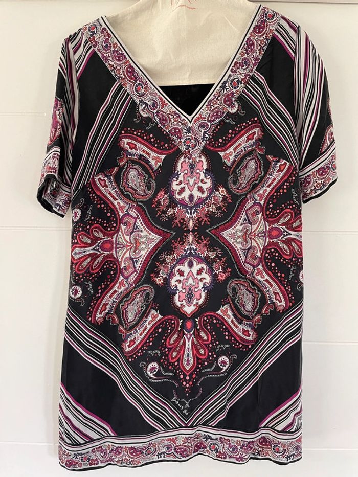 Robe tunique en soie Barbara Bui 38 - photo numéro 2
