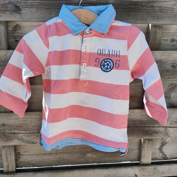 T-shirts manches longues Polo 24 mois - photo numéro 2