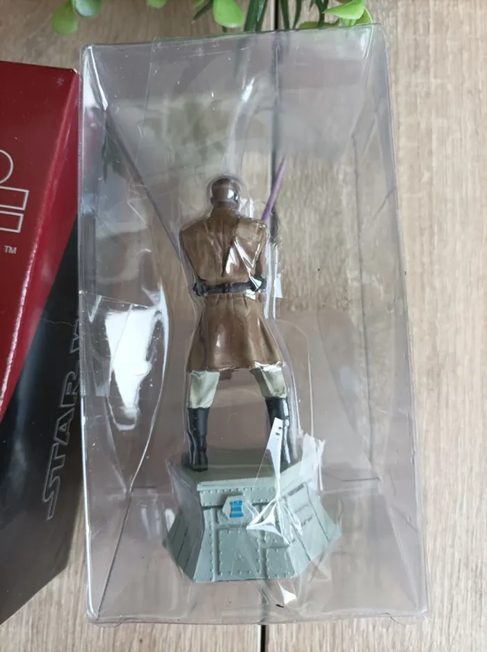 Figurine Mace Windu Star Wars Altaya Jedi Pièce d'échecs - photo numéro 4