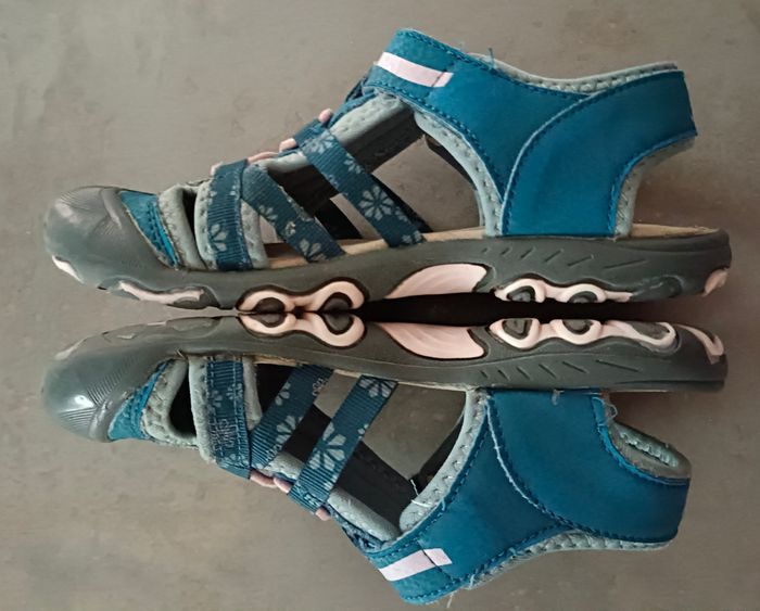 Sandales de randonnée fille en 28-29 - photo numéro 2
