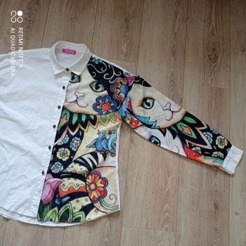 Chemise chats t38/40
