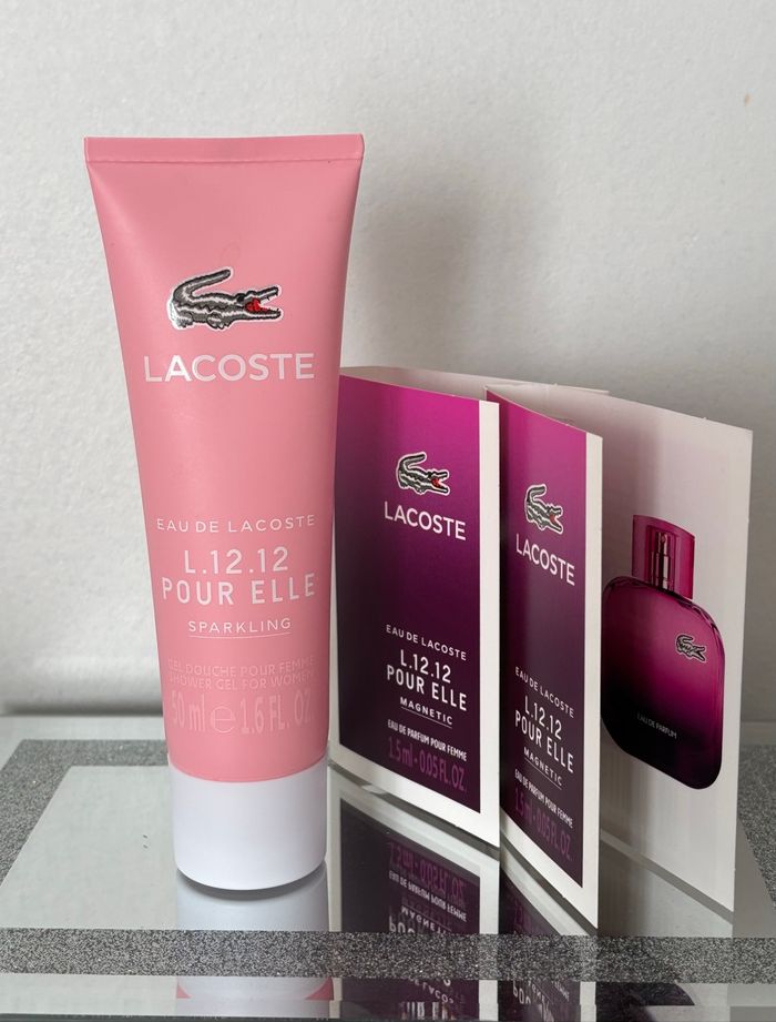 Lacoste eau de parfum 🌷gel douche