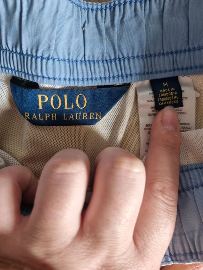 Short de bain jaune Homme Ralph Lauren Taille M - photo numéro 3