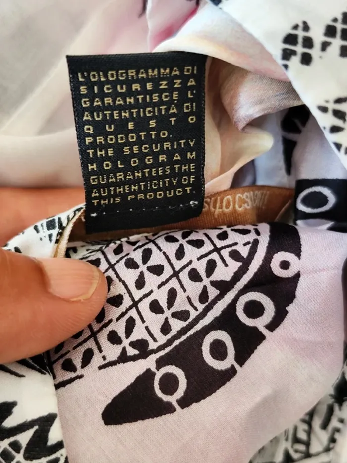 Superbe chemise soie Roberto Cavalli colorée 100% soie - photo numéro 5