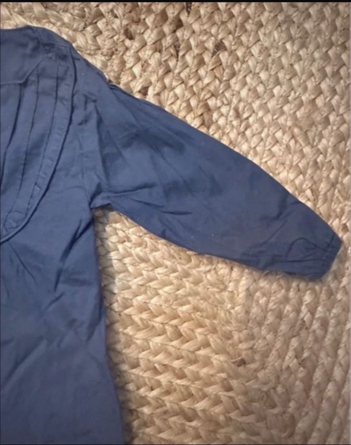 Robe bleu marine mi saison fille 18 mois Kimbaloo - photo numéro 6