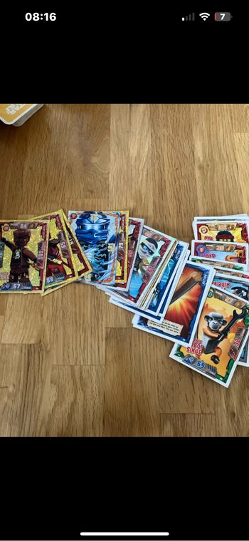 39 cartes ninjago