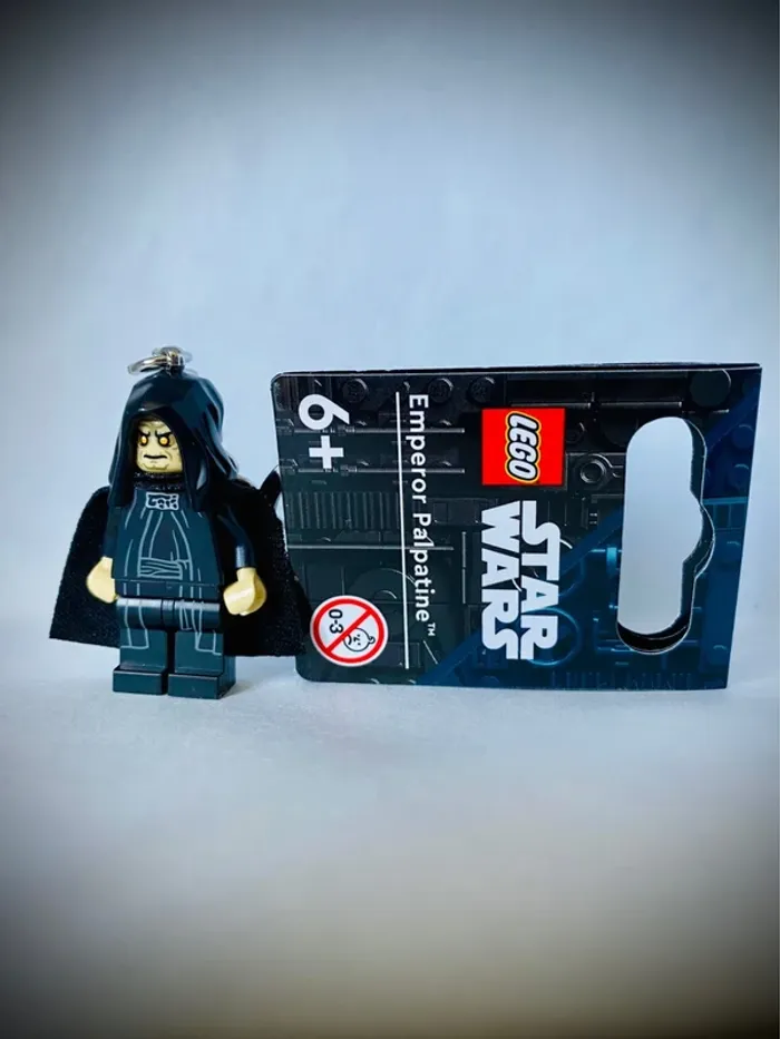 Porte-clés LEGO Star Wars - Empereur Palpatine (Réf. 854289) - Neuf