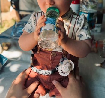 Ensemble salopette & t-shirt / Taille 9 mois