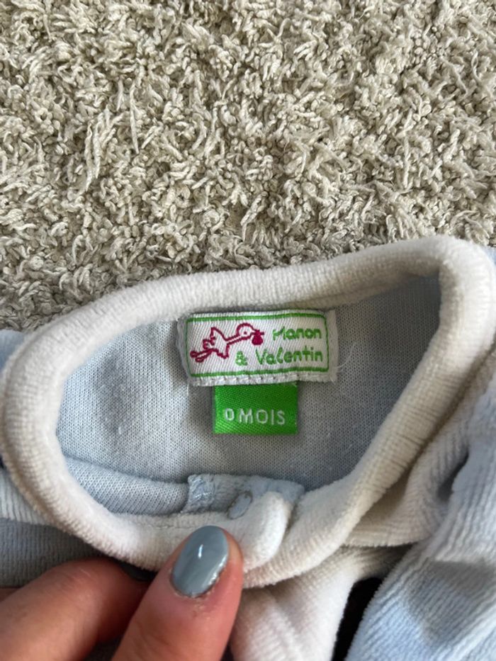 Lot de 4 pyjamas une pièce taille naissance - photo numéro 10