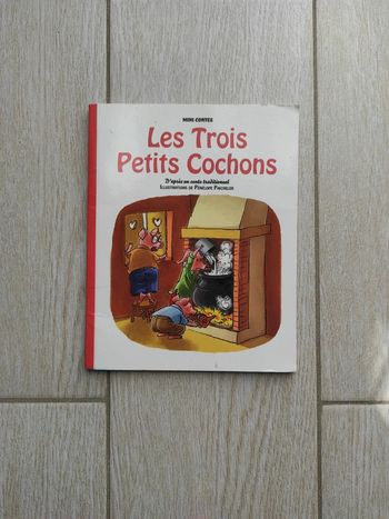 Livre enfant les trois petits cochons