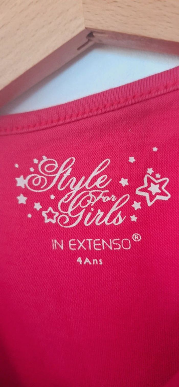 T-shirt manches longues fille – Coloré & girly, parfait pour le printemps ! 🌷 - photo numéro 3