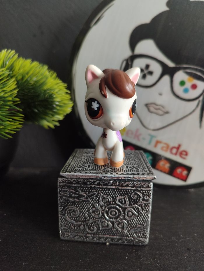Lps00188 my Littlest Petshop LPS Pet Shop Hasbro horse cheval 578 - photo numéro 2