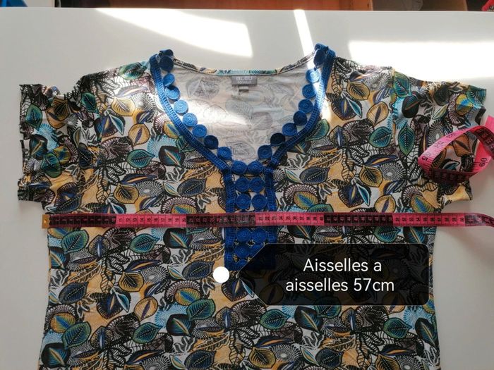 Tee Bleu Bonheur 46.48 base bleu - photo numéro 8