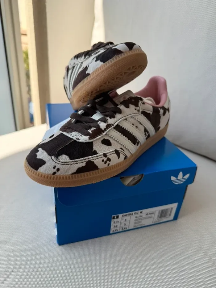 Adidas Samba OG Cow Print – Édition exclusive ASOS - photo numéro 3