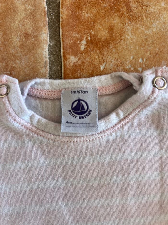 Lot 6 t-shirt manches longues 6mois - photo numéro 6