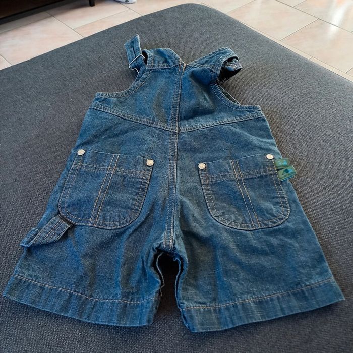 Salopette denim petit bateau - photo numéro 2