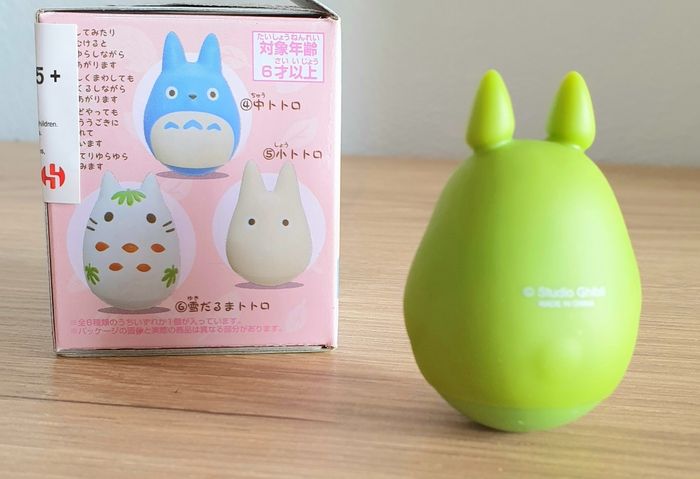 Studio Ghibli totoro vert 5 cm culbuto japon jouet - photo numéro 5