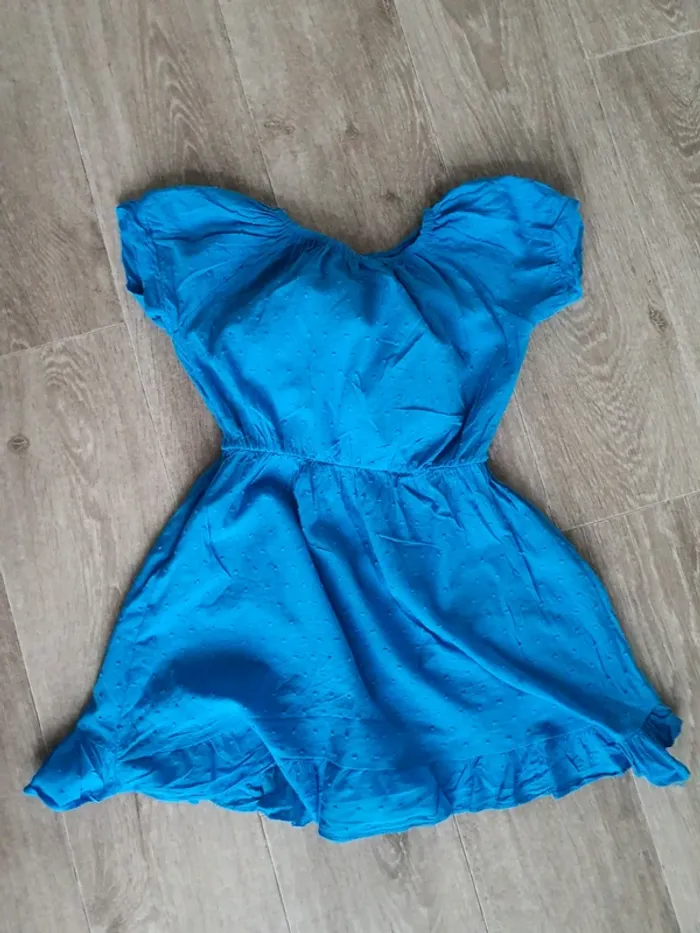 Robe bleue taille 4 ans - photo numéro 2