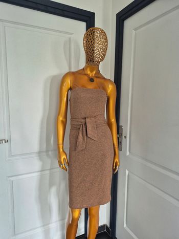 Robe Taupe Femme
