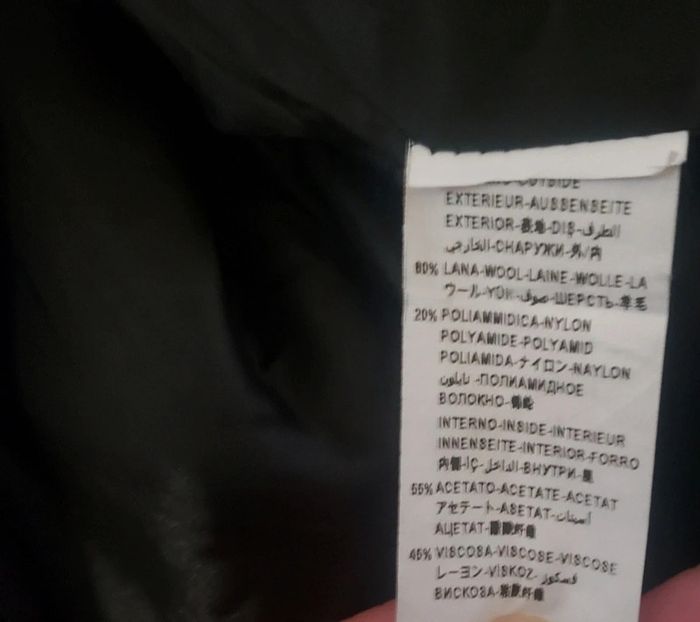 Joli manteau Benetton taille 44 - photo numéro 4