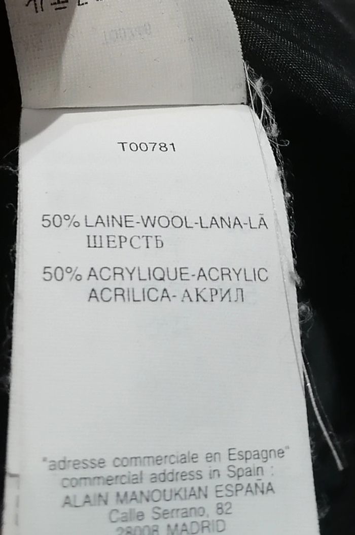 Manteau / veste noir chic Taille M Alain Manoukian - photo numéro 14