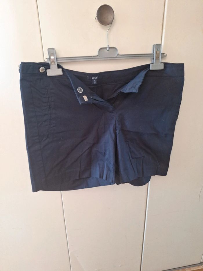 Short bleu kiabi 42