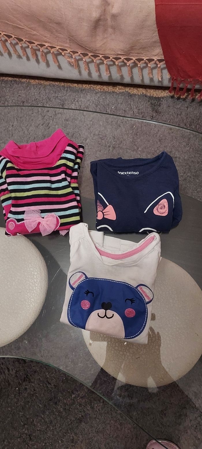 Lot de 16 vêtements hiver fille 12 mois - photo numéro 10