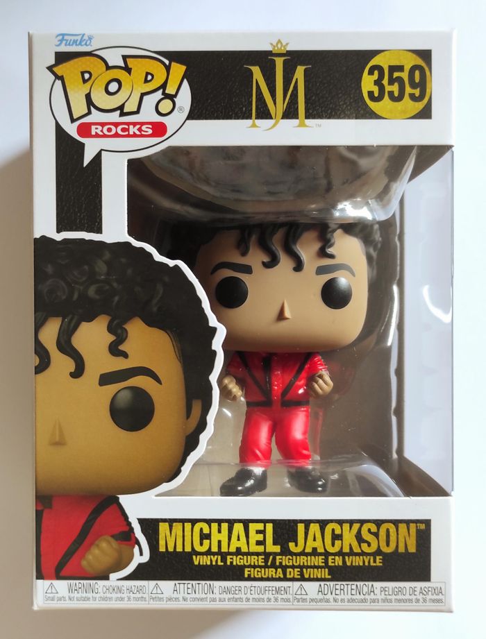 Funko POP Michael Jackson "Thriller" #359 - Rocks - Figurine Vinyle