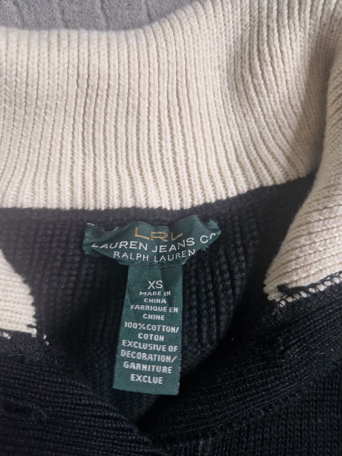 Pull Ralph Lauren noir - photo numéro 3
