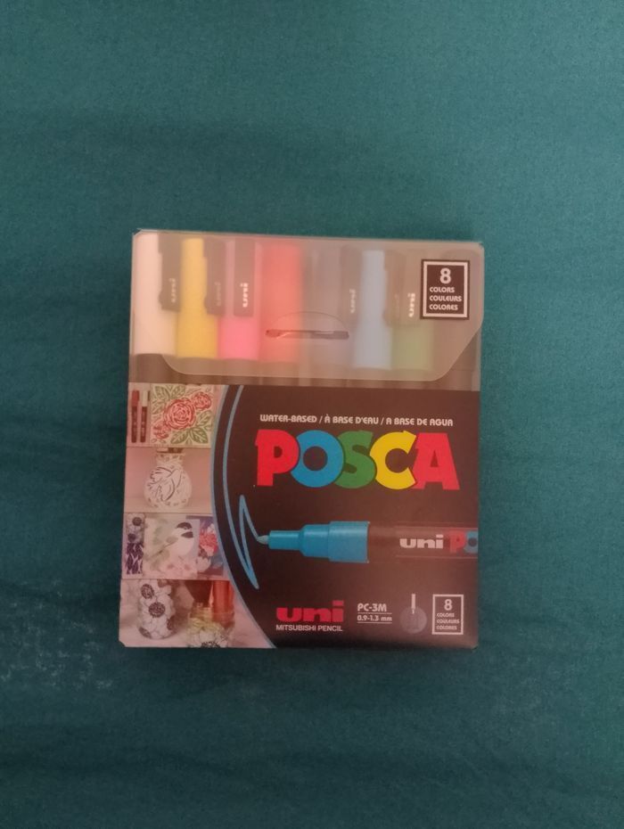 1 étui Posca x8 - photo numéro 2
