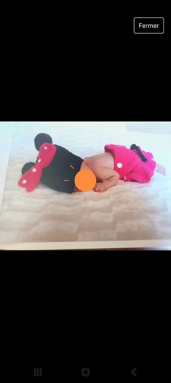 Costume Minnie pour photo