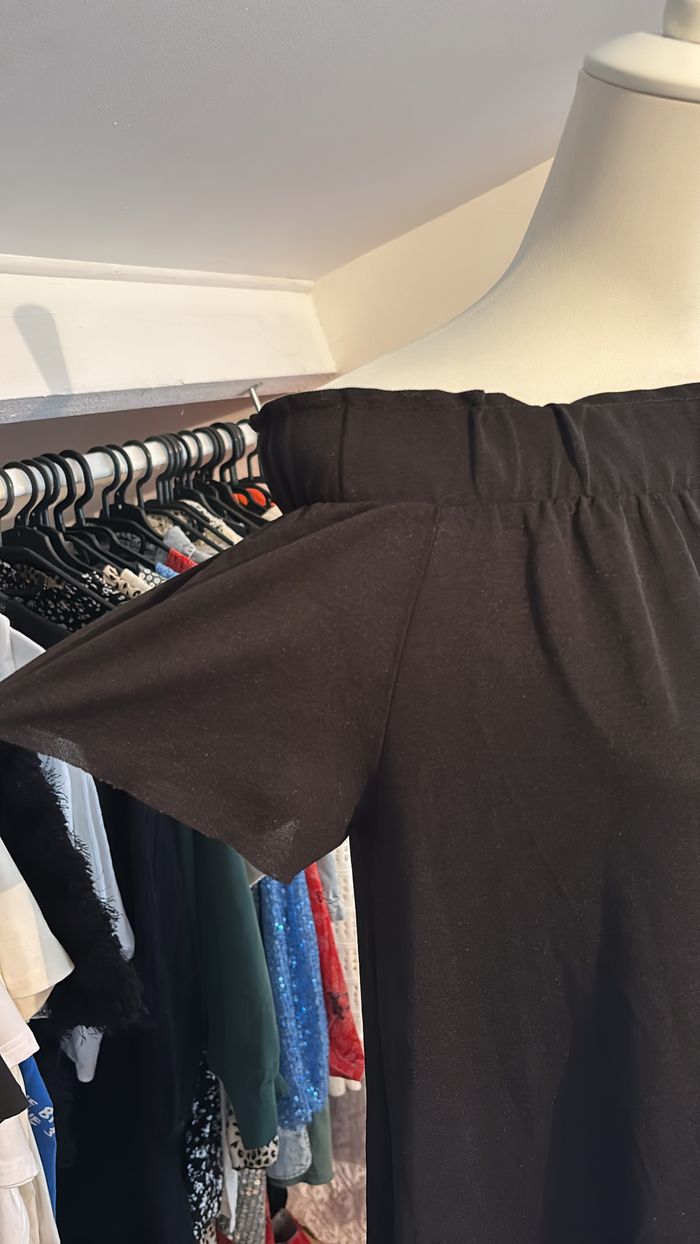 Robe longue large noire épaules découvertes Primark T36 - photo numéro 2