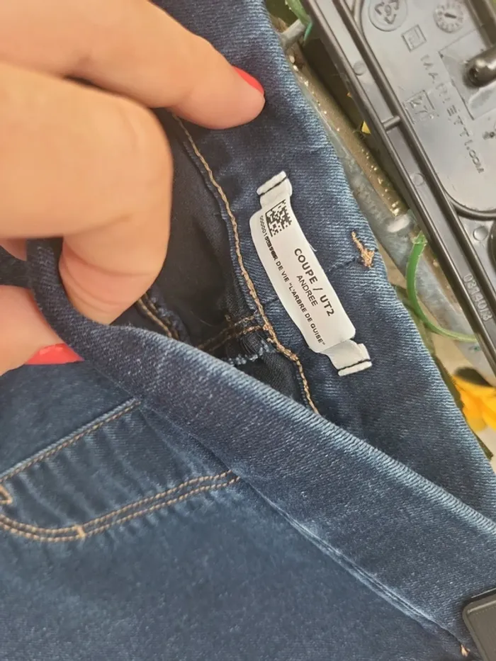 Jegging bleu brut - photo numéro 3
