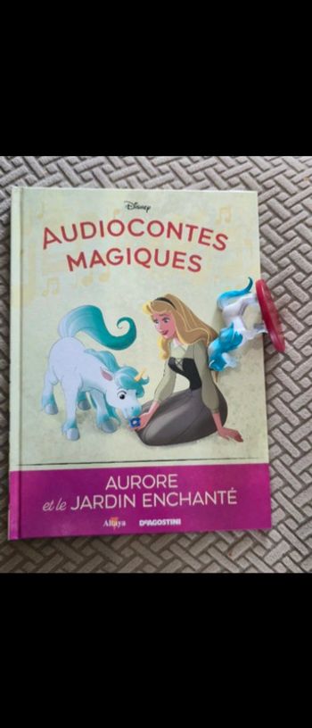 Numėro122 audioconte Magique Altaya disney deagostini livre+figurine audio conte compte