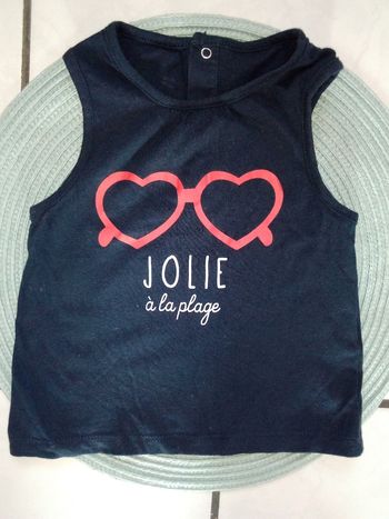 Débardeur fille 18 mois