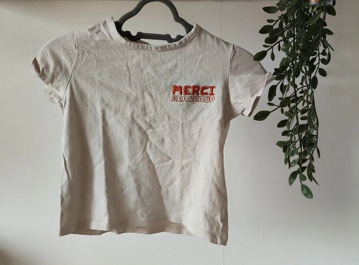 T-shirt manches courtes Kiabi 18 mois