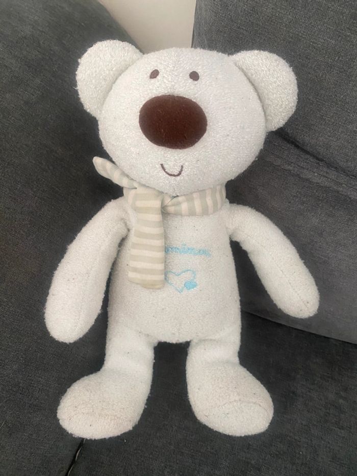 Peluche doudou ourson Luminou - photo numéro 2