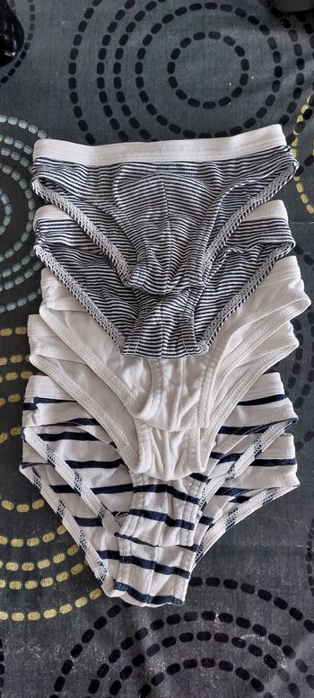 Lot 6 slips petit bateau 