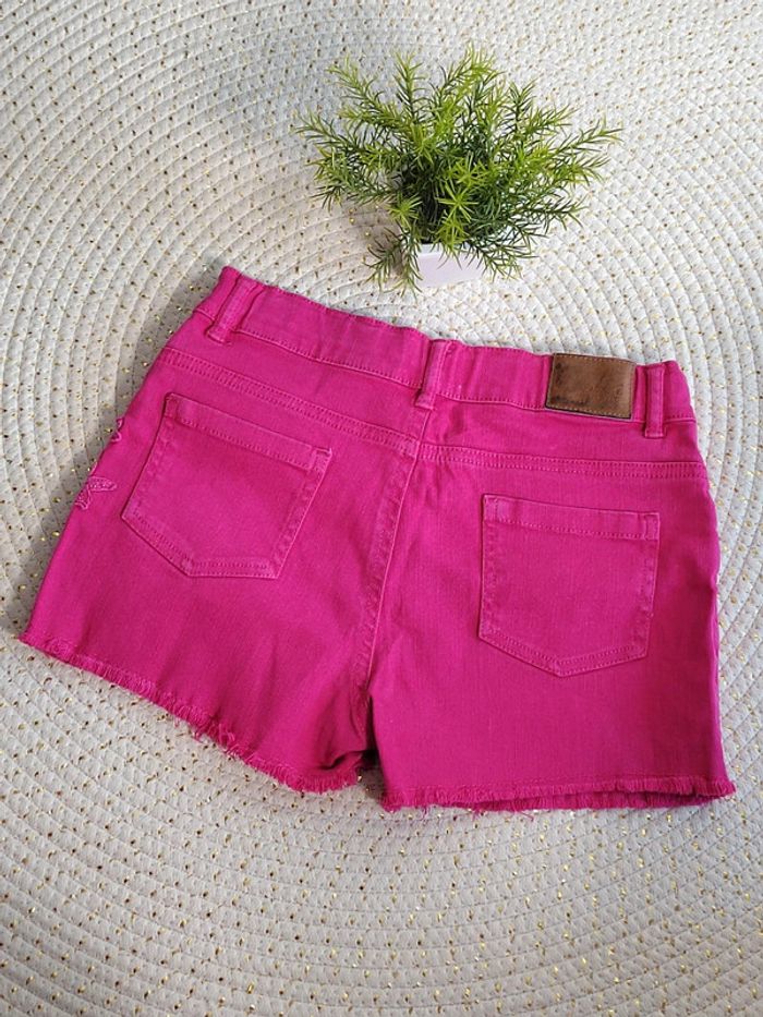 Short en jean rose - photo numéro 7