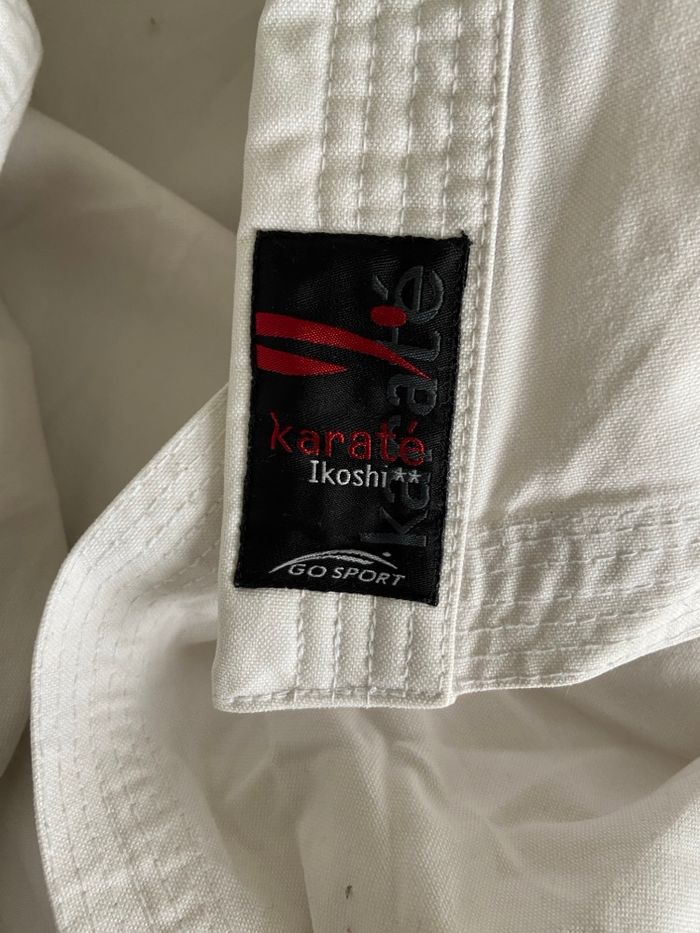 Kimono / Gi de Karaté GO Sport – Modèle Karate Ikoshi – Taille 160 - photo numéro 5