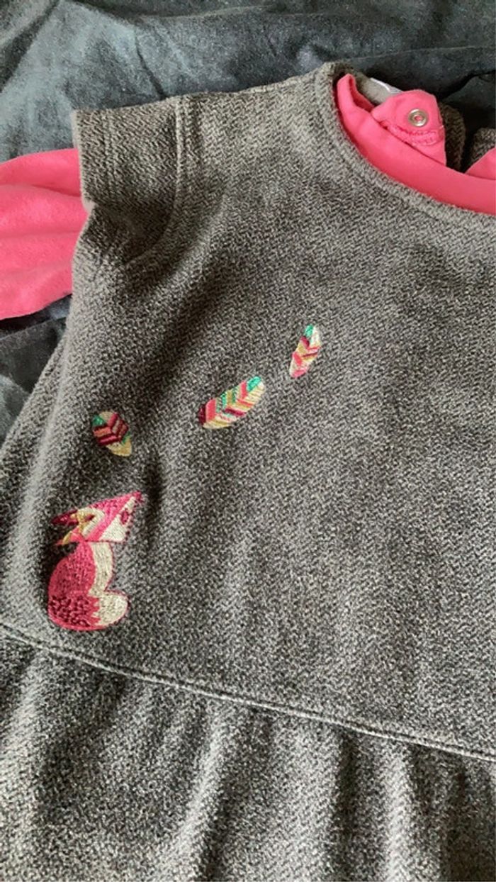 Ensemble tunique + pull 3 ans - photo numéro 2