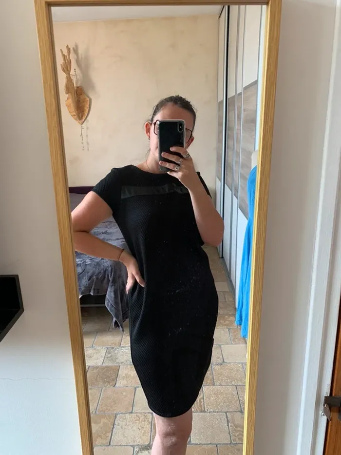 Robe La Fée Maraboutée noire taille 38 - photo numéro 5