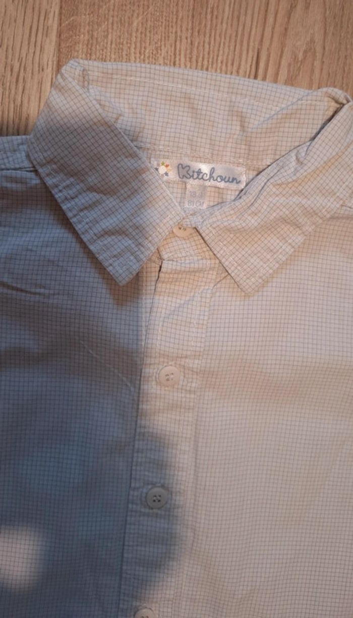 Lot 6 chemises 18mois (dont 1 neuve) - photo numéro 16