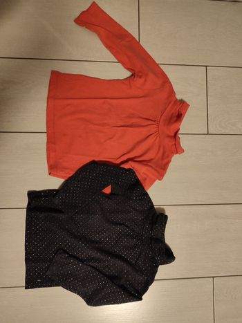 Sous pull t shirt manches longues