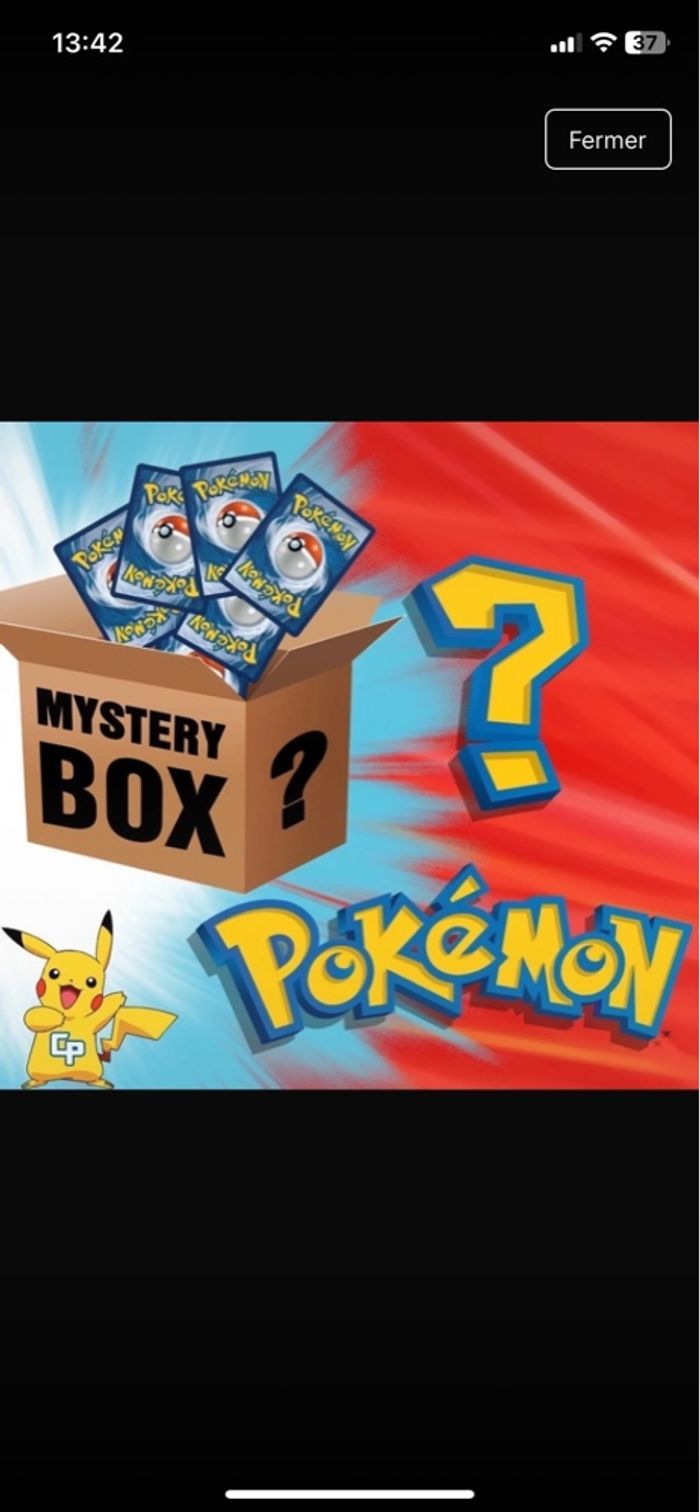Mystery box Pokémon
