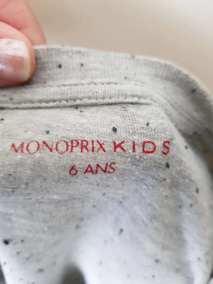 Tee-shirt garçon - T. 6 ans - photo numéro 4