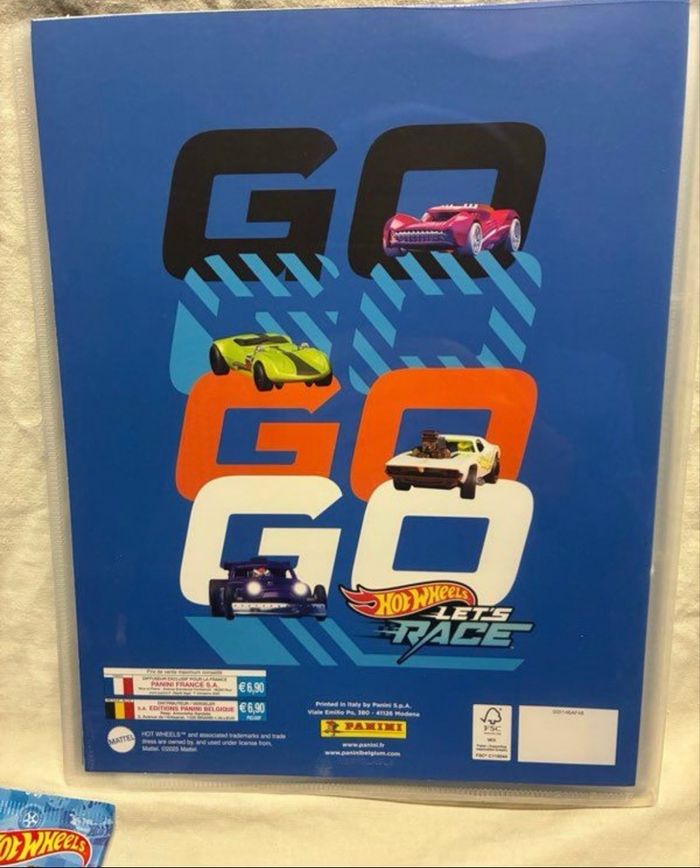 Kit panini cartes à collectionner Hotwheels on the Road - photo numéro 7