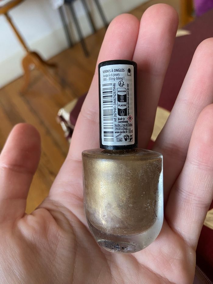 Vernis Nocibé doré - photo numéro 3